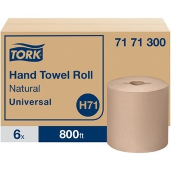 Tork Paper Towels, 1Ply, Natural TRK7171300